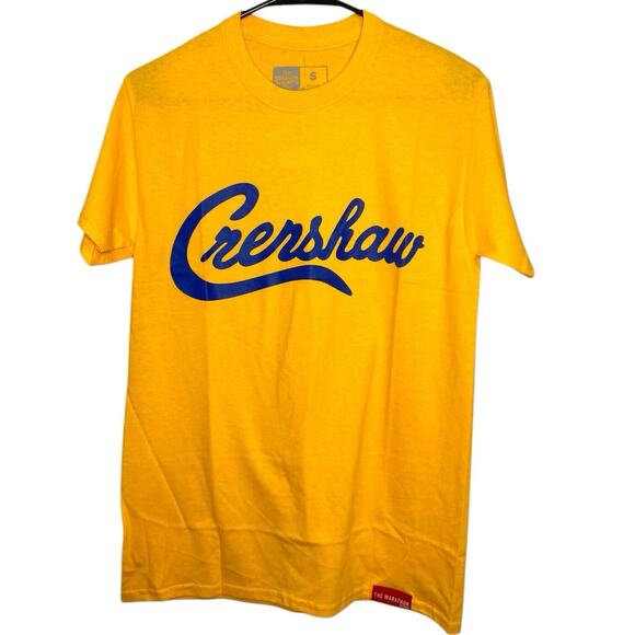 The Marathon Mens Size S Crenshaw Limited Edition Shirt TMC Yellow - Picture 1 of 5